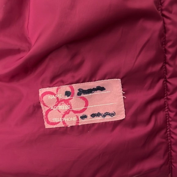 Rei Girls vest XXS (4-5)  pink color with embroidered flowers, good condition - Picture 8 of 8